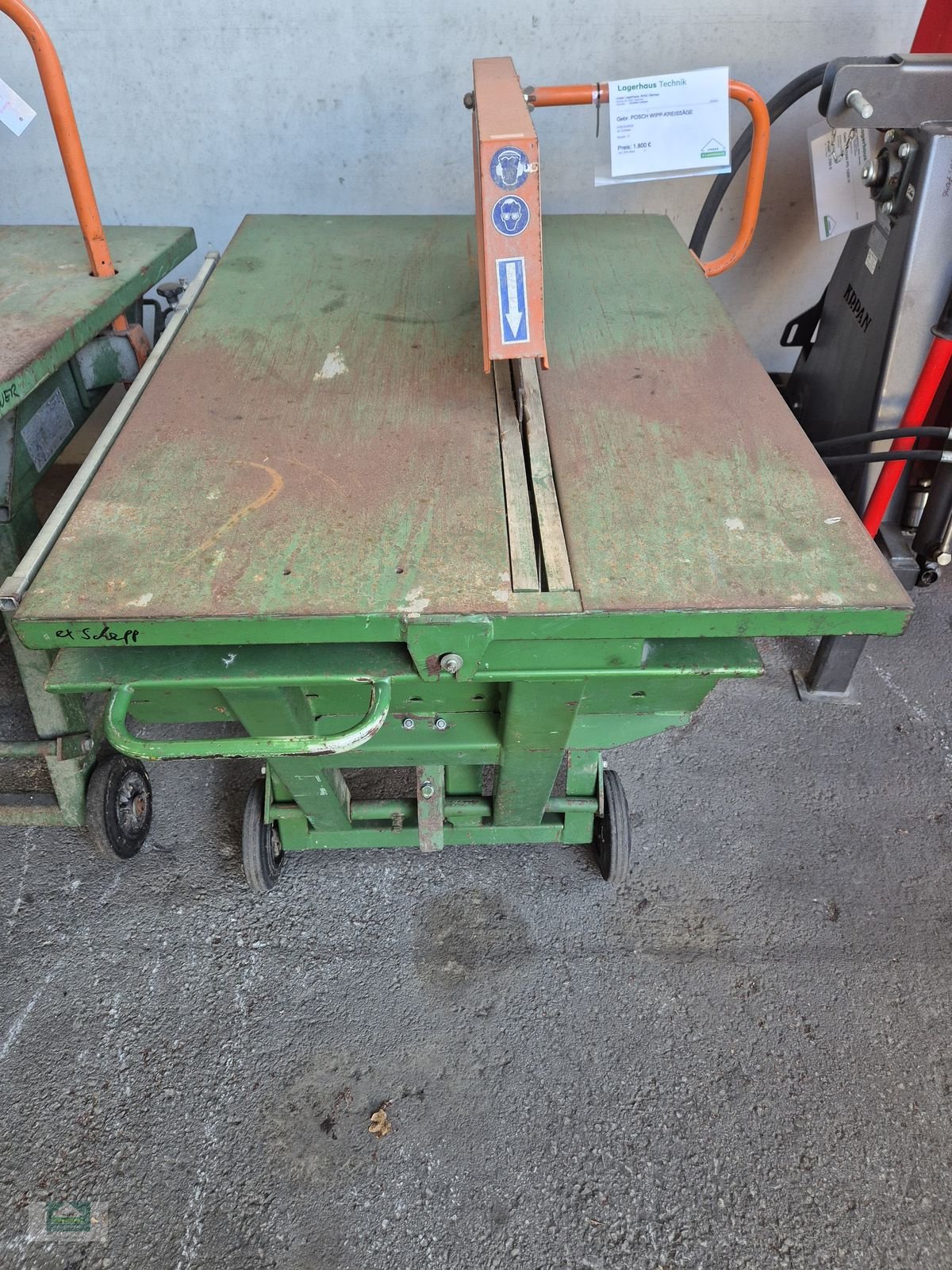 Kreissäge & Wippsäge tip Posch WIPP-KREISSÄGE, Gebrauchtmaschine in Klagenfurt (Poză 2)