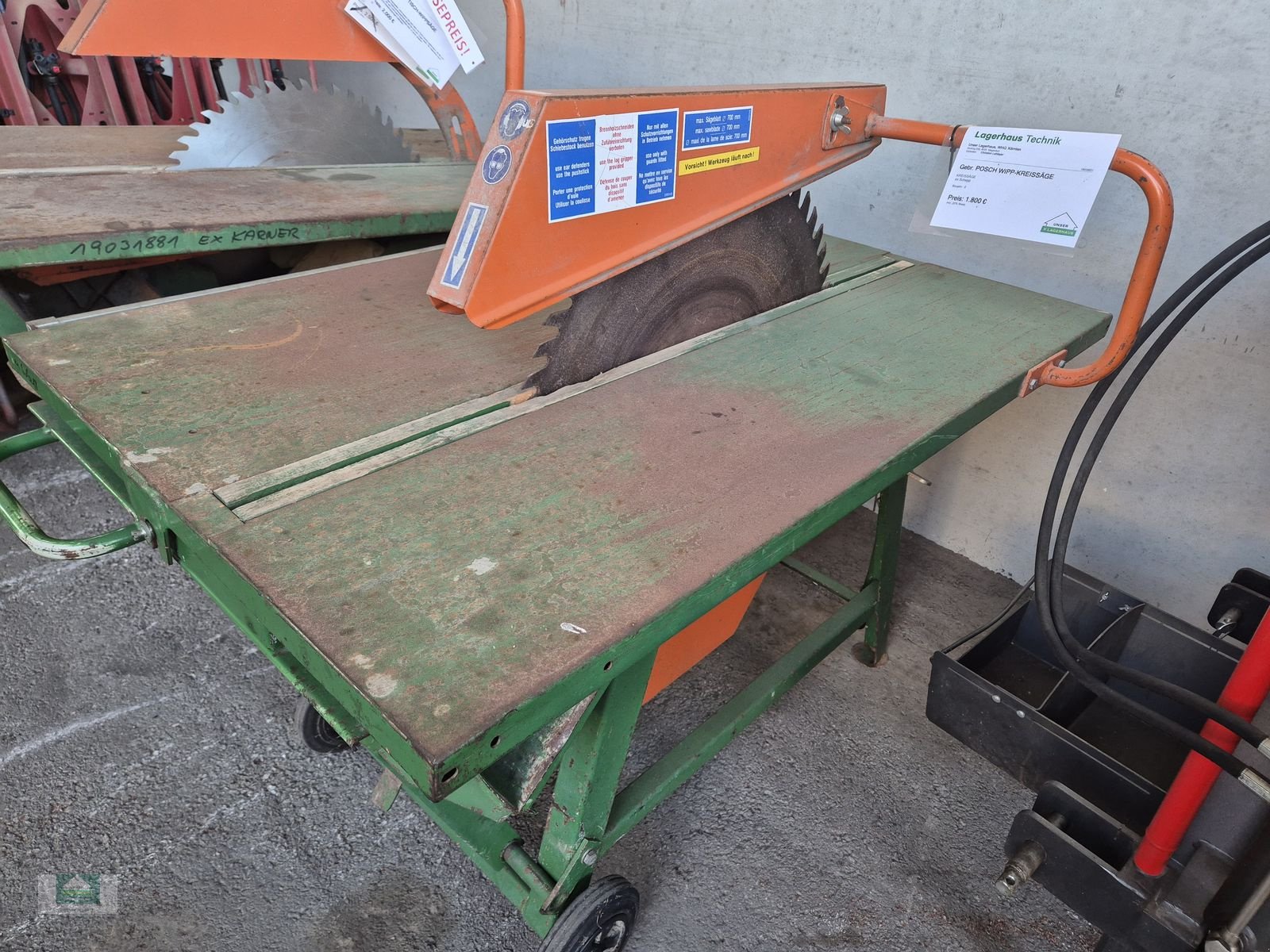 Kreissäge & Wippsäge tip Posch WIPP-KREISSÄGE, Gebrauchtmaschine in Klagenfurt (Poză 1)