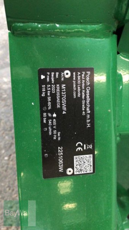 Kreissäge & Wippsäge του τύπου Posch Wippsäge mit Förderband, Gebrauchtmaschine σε Mindelheim (Φωτογραφία 17)