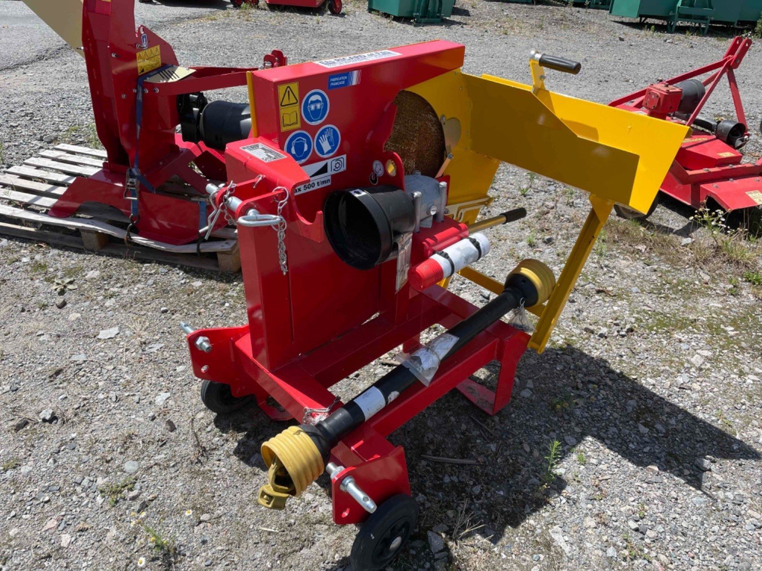 Kreissäge & Wippsäge of the type Rabaud Xyloscie 600T, Gebrauchtmaschine in LA SOUTERRAINE (Picture 3)