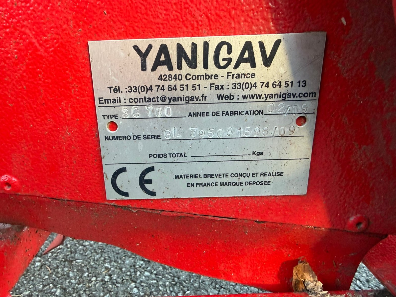 Kreissäge & Wippsäge du type Sonstige Scie circulaire SC700 Yanigav, Gebrauchtmaschine en LA SOUTERRAINE (Photo 3)