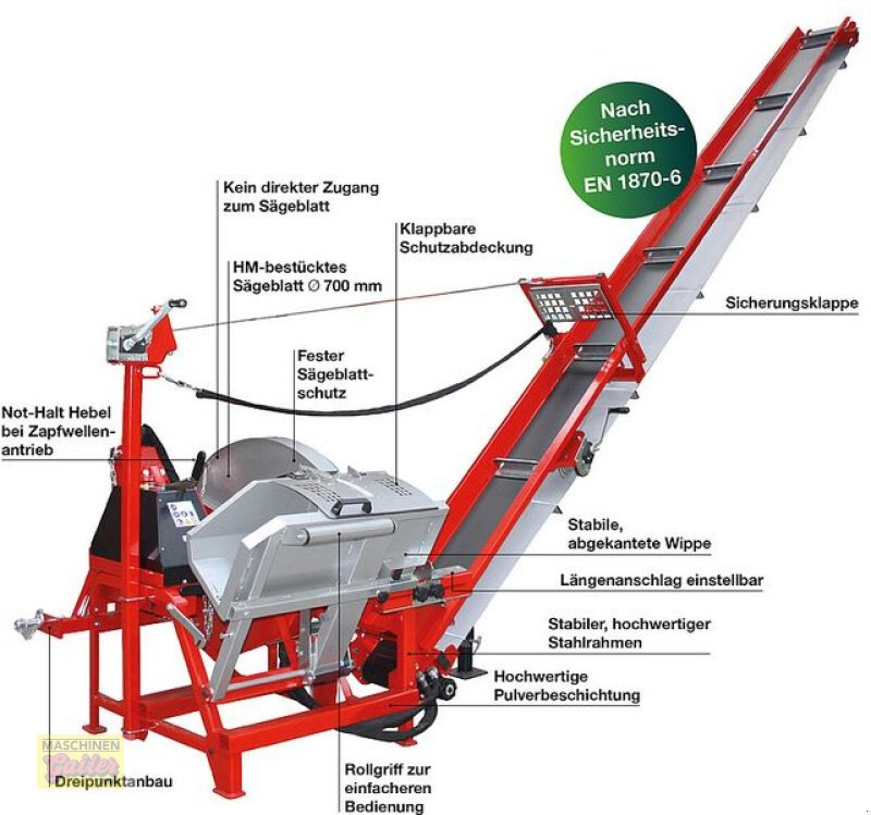 Kreissäge & Wippsäge a típus Sonstige SCIOMAT WSA-700 P-TH, Neumaschine ekkor: Kötschach (Kép 22)