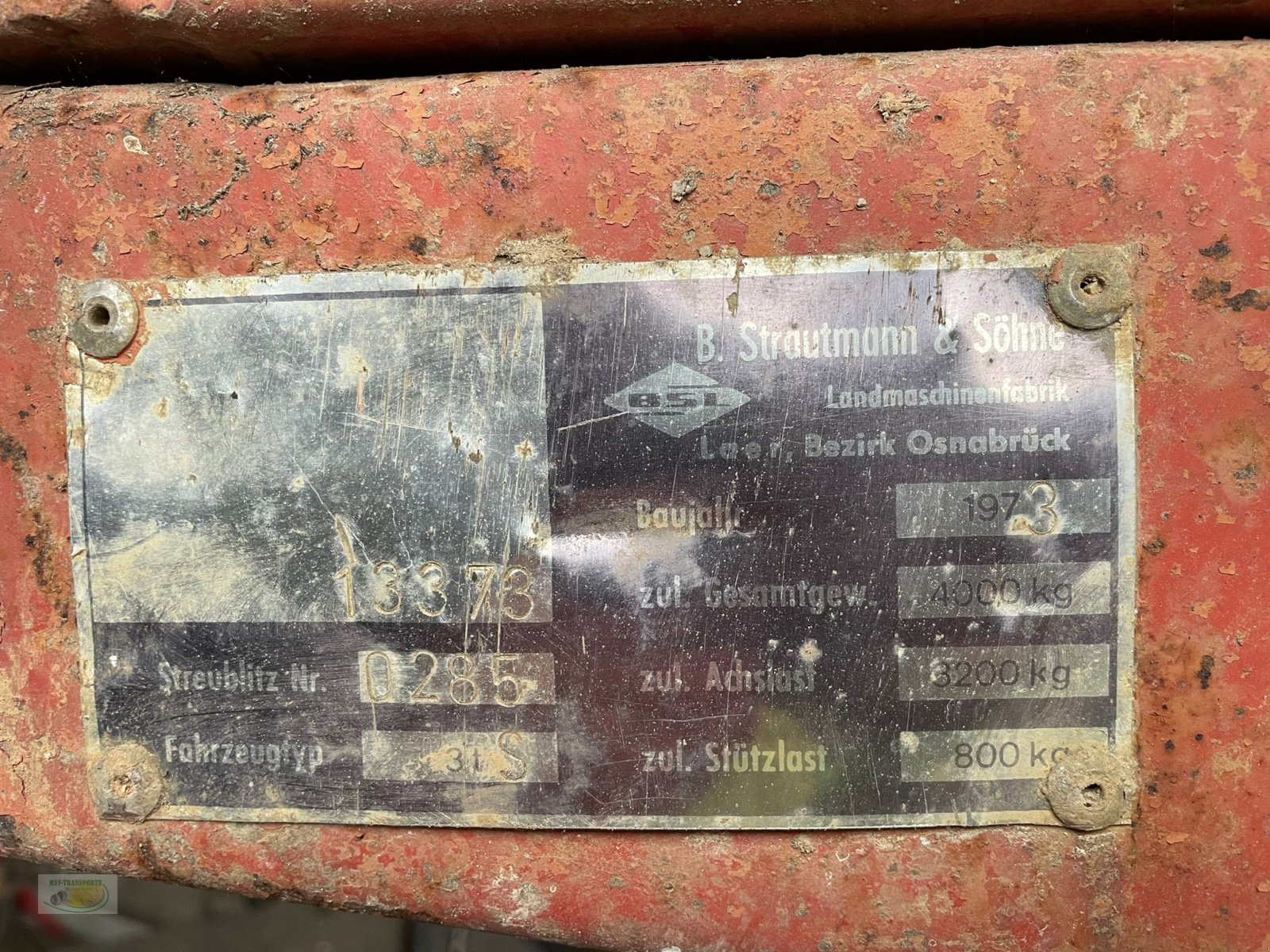 Kurzholzanhänger des Typs Strautmann Kratzboden, Gebrauchtmaschine in Velburg (Bild 12)