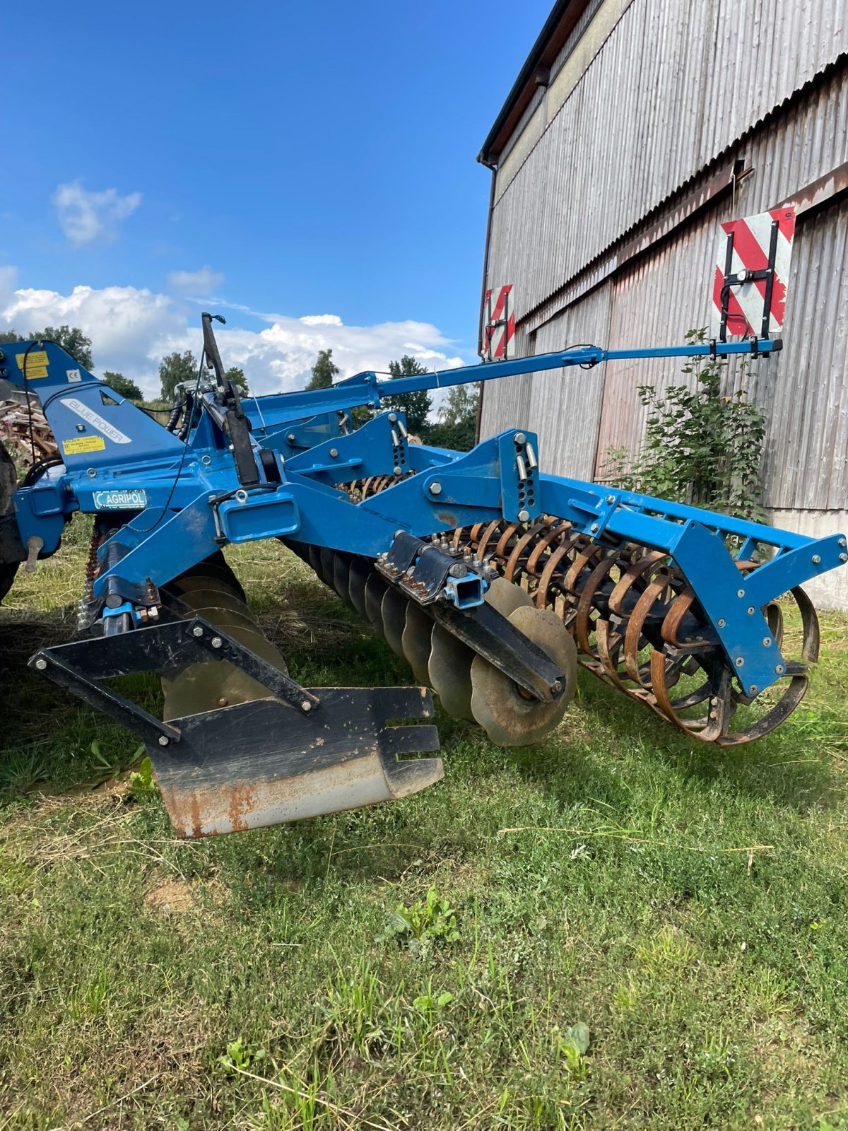 Kurzscheibenegge des Typs Agripol Blue Power, Gebrauchtmaschine in Wiesau (Bild 1)