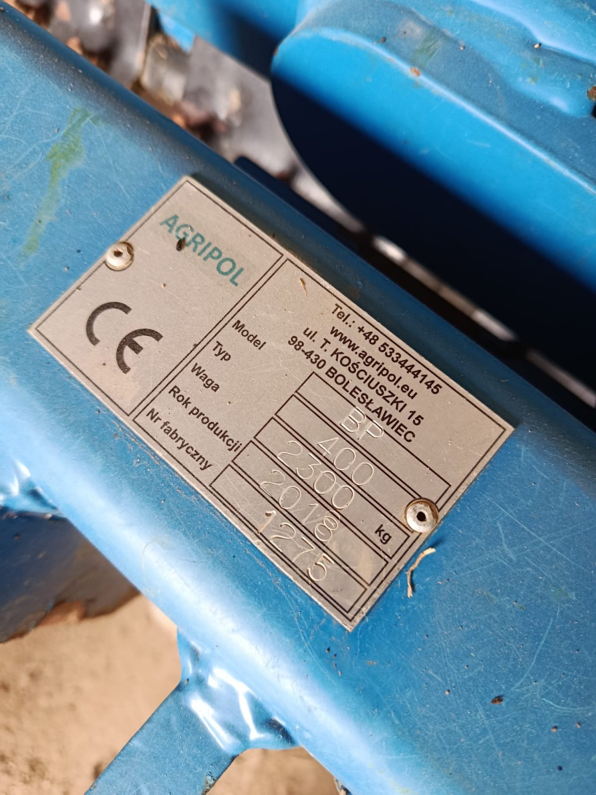 Kurzscheibenegge des Typs Agripol Blue Power, Gebrauchtmaschine in Wiesau (Bild 3)