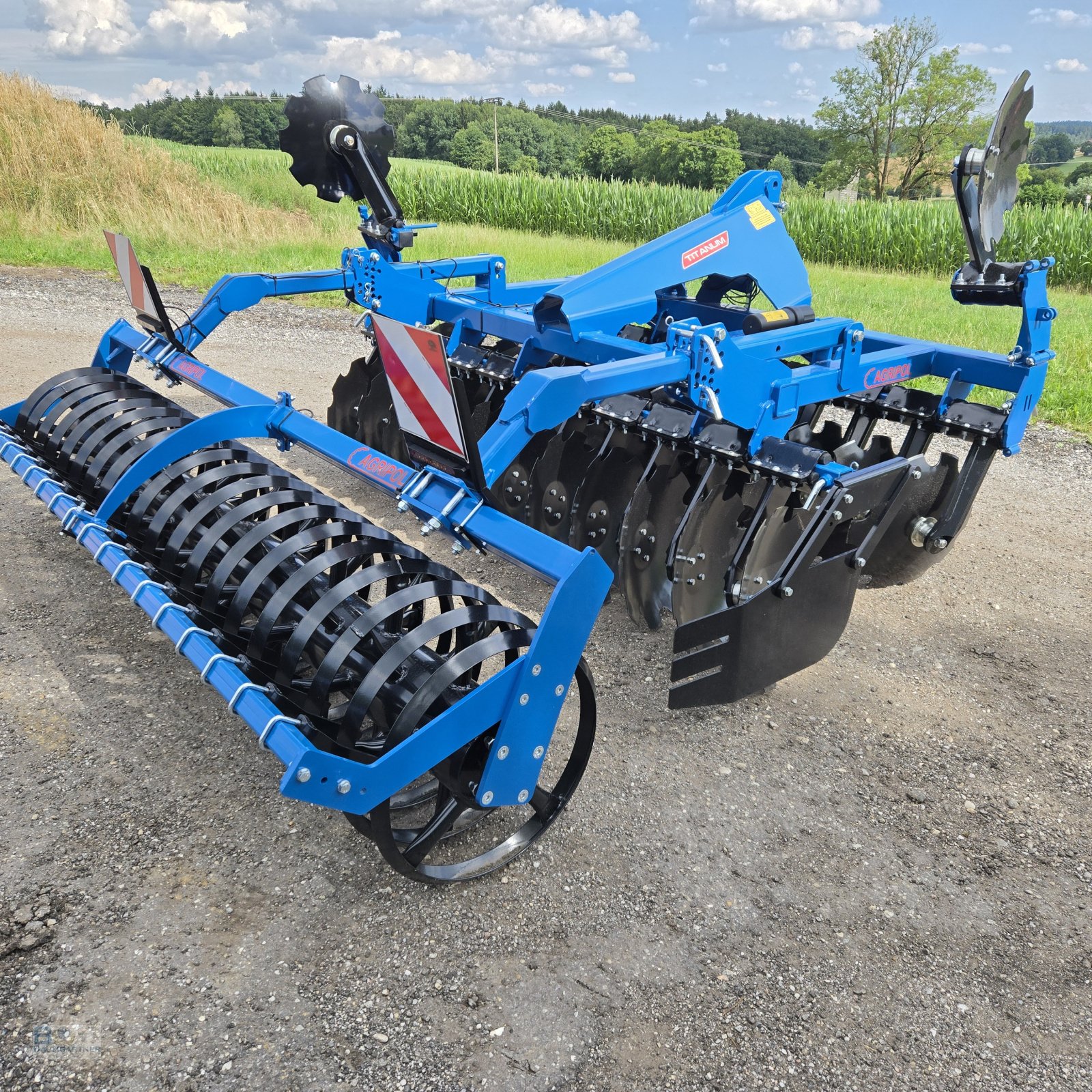 Kurzscheibenegge Türe ait Agripol Scheibenegge TITANUM 300 T Modell 2025 NEW - LINE, Neumaschine içinde Frontenhausen (resim 5)