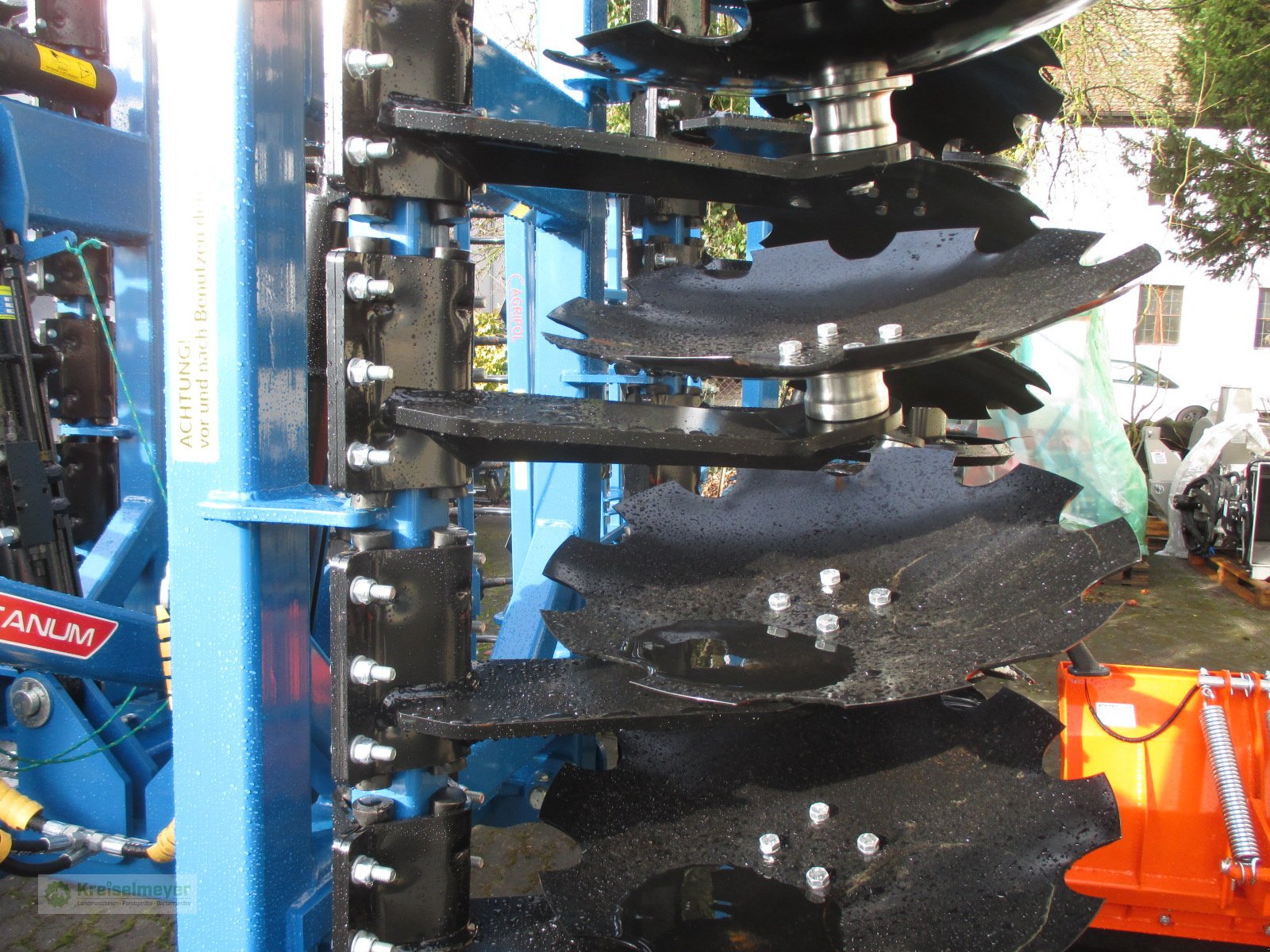 Kurzscheibenegge του τύπου Agripol Titanum 450 mit Dachringwalze hydr.klappbar, Neumaschine σε Feuchtwangen (Φωτογραφία 5)