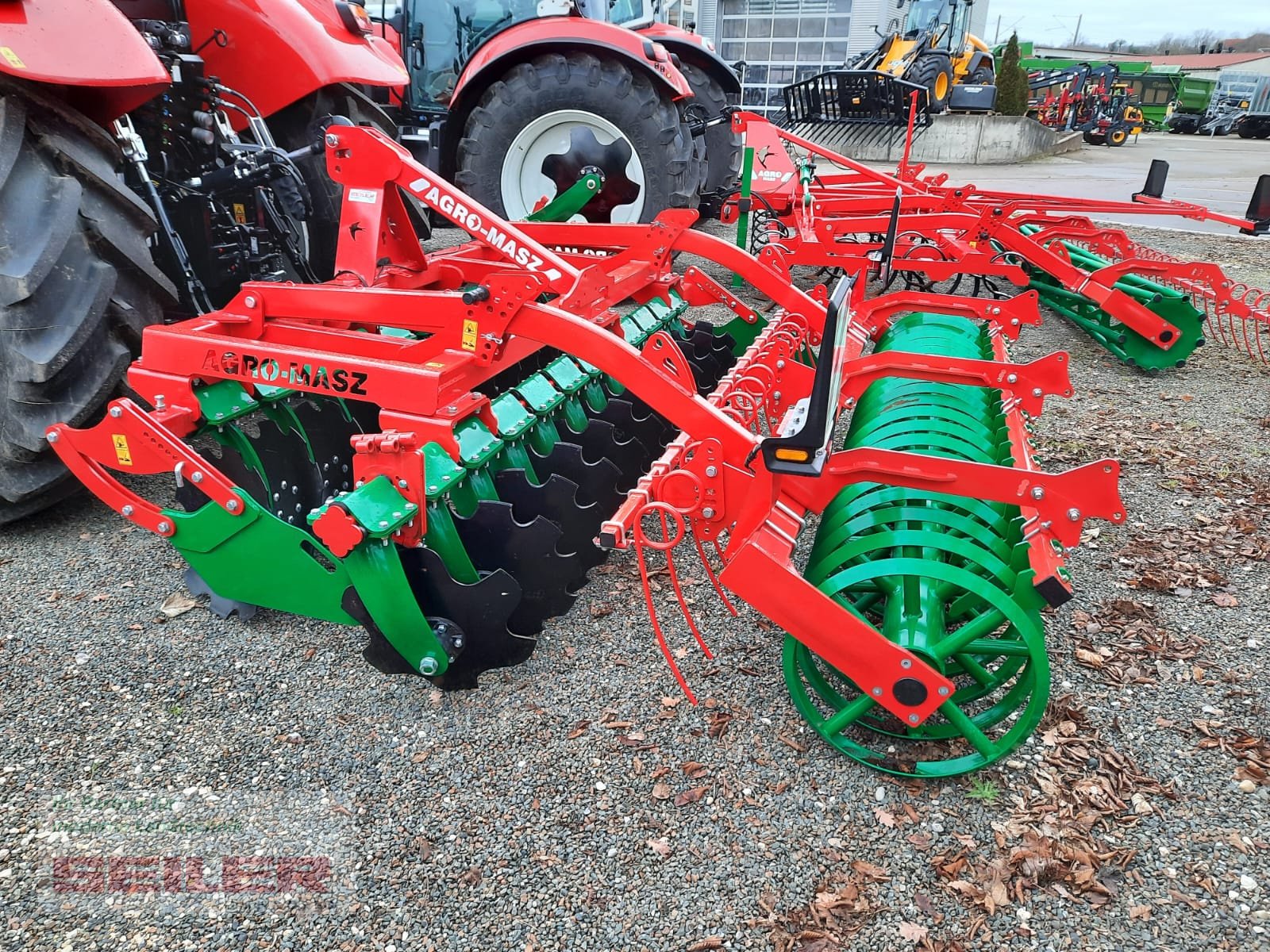 Kurzscheibenegge des Typs Agro-Masz BT 30 + Dachringwalze 600 mm, Neumaschine in Ansbach (Bild 3)