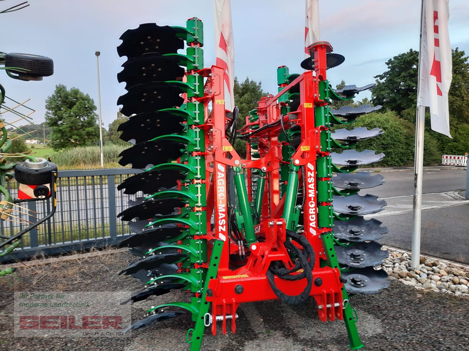 Kurzscheibenegge del tipo Agro-Masz BTC 50 H Dachring 600, Neumaschine In Ansbach (Immagine 3)