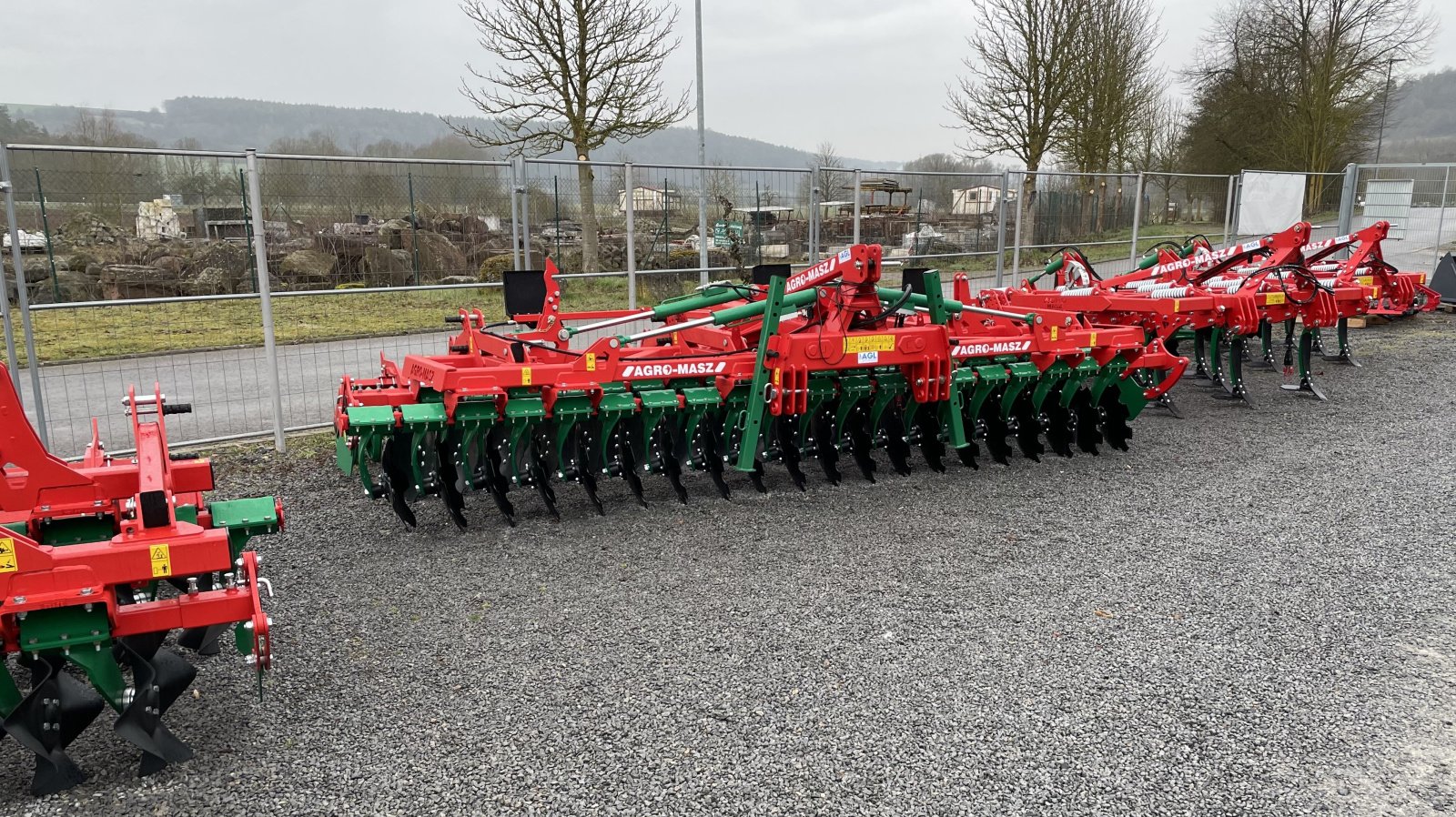 Kurzscheibenegge of the type Agro-Masz BTH 40, Neumaschine in Heustreu (Picture 1)