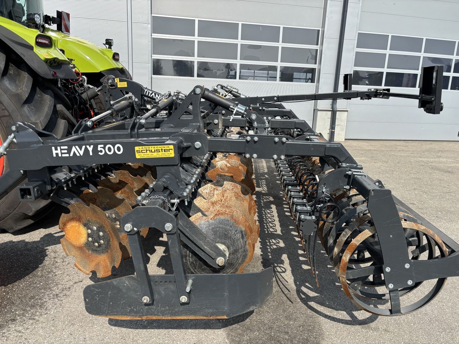 Kurzscheibenegge Türe ait Agroland Titanium Heavy 500, Gebrauchtmaschine içinde Mistelbach (resim 4)