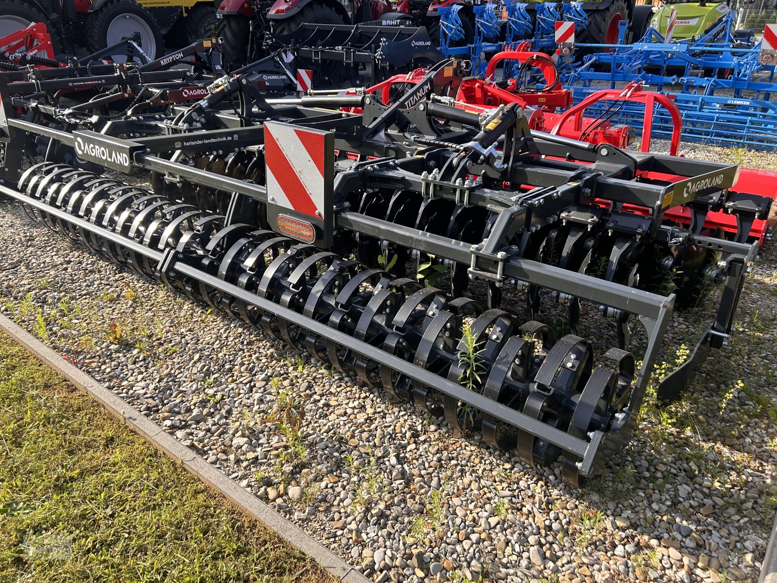 Kurzscheibenegge Türe ait Agroland Titanum 450 Scheibenegge, Neumaschine içinde Aresing (resim 3)