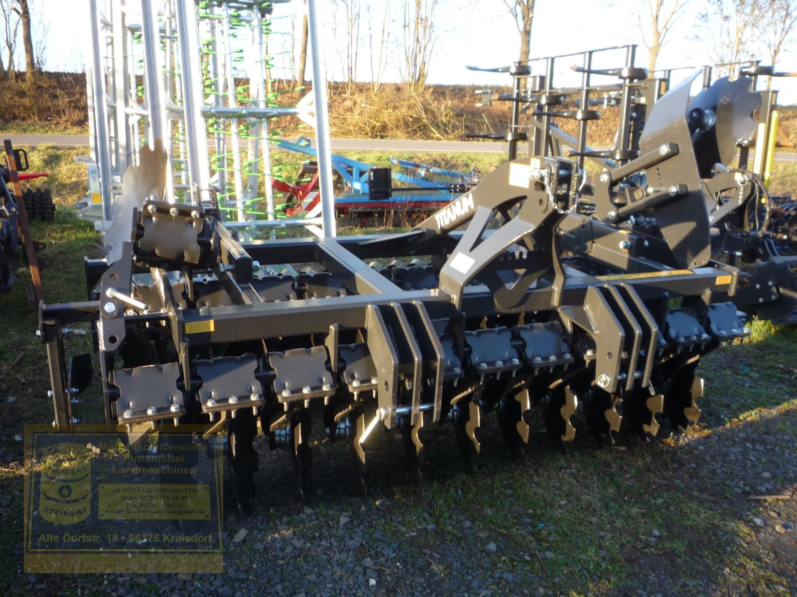 Kurzscheibenegge du type Agroland Titanum heavy 300 Scheibenegge, Neumaschine en Pfarrweisach (Photo 1)