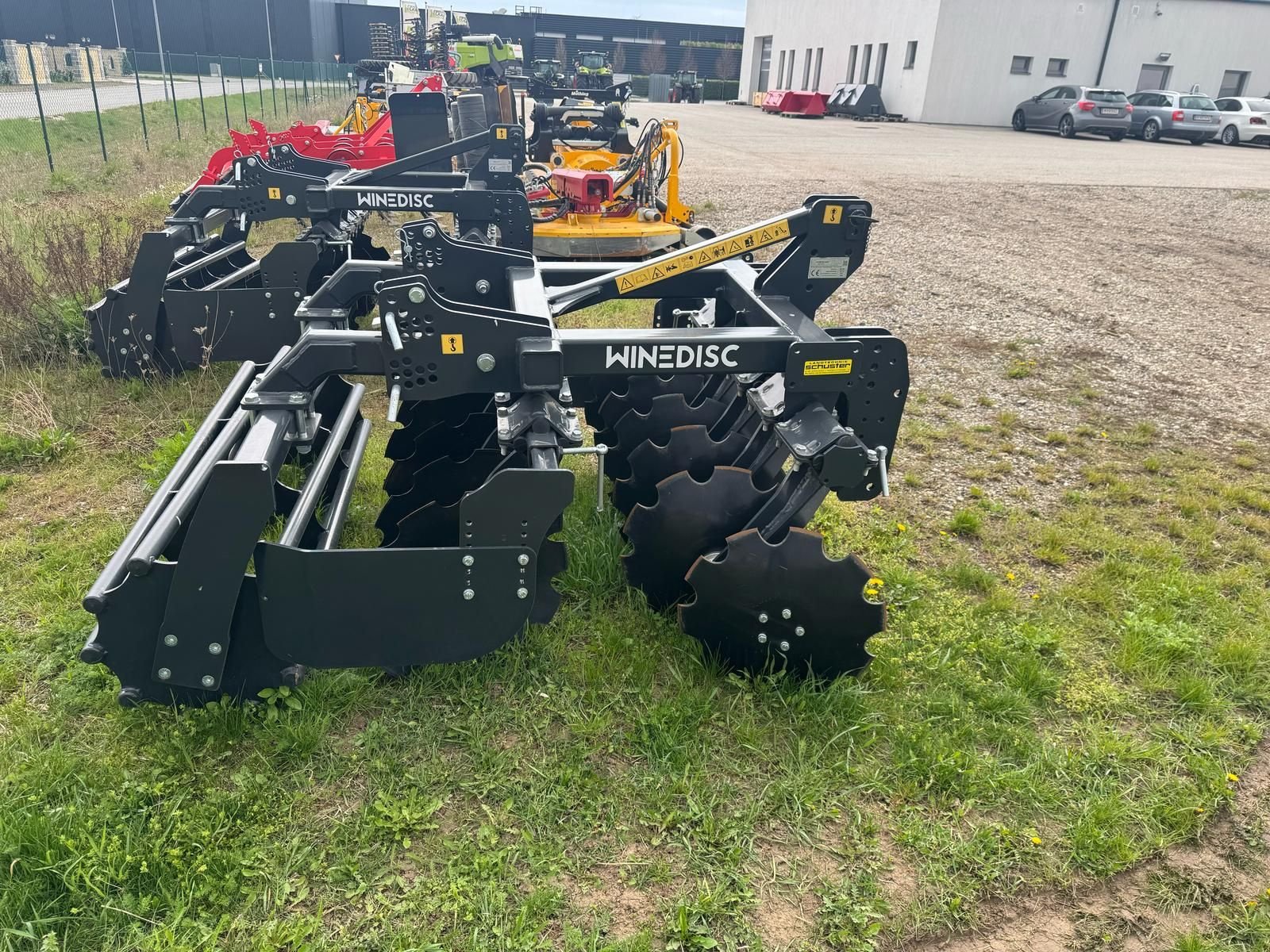 Kurzscheibenegge des Typs Agroland Winedisc 150, Gebrauchtmaschine in Mistelbach (Bild 1)