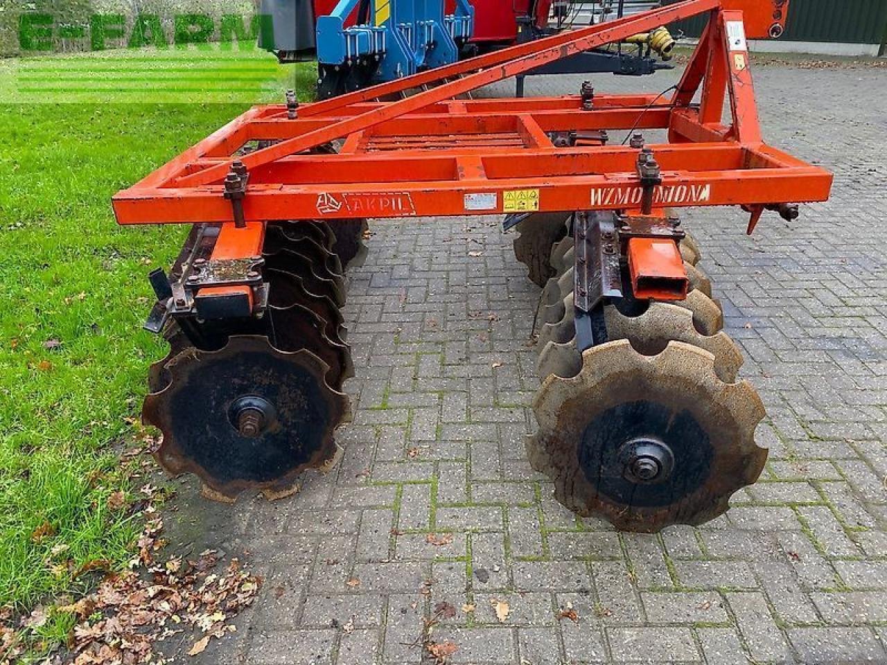 Kurzscheibenegge Türe ait Akpil 2-balks schijveneg, Gebrauchtmaschine içinde gg VEGHEL (resim 3)