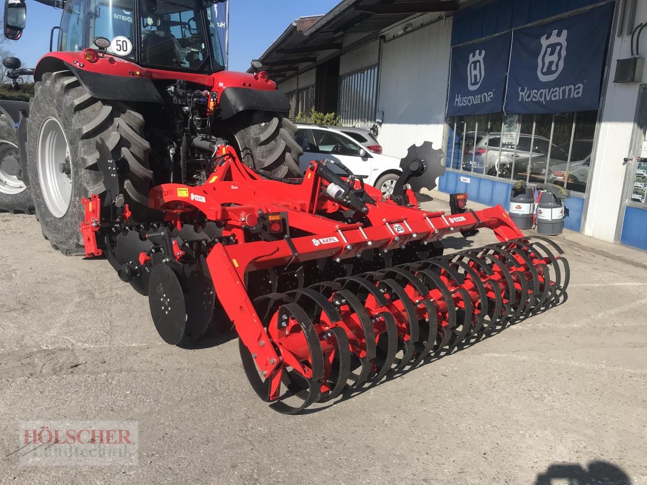 Kurzscheibenegge Türe ait Akpil BISON 3.0 Federflex - Neumaschine, Gebrauchtmaschine içinde Warendorf (resim 1)