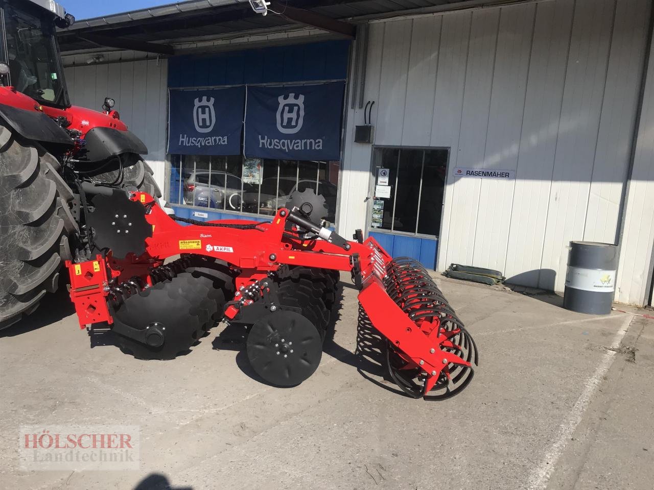 Kurzscheibenegge Türe ait Akpil BISON 3.0 Federflex - Neumaschine, Gebrauchtmaschine içinde Warendorf (resim 2)