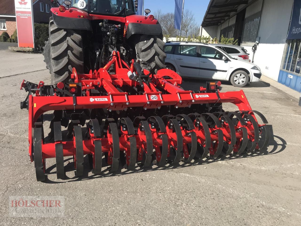 Kurzscheibenegge Türe ait Akpil BISON 3.0 Federflex - Neumaschine, Gebrauchtmaschine içinde Warendorf (resim 4)