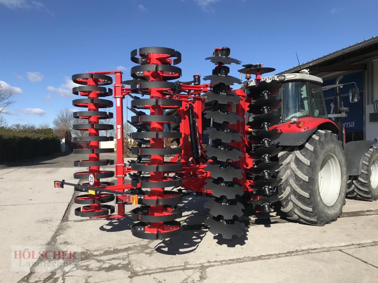 Kurzscheibenegge des Typs Akpil GEPARD XL 4.5 FEDER, Gebrauchtmaschine in Warendorf (Bild 4)