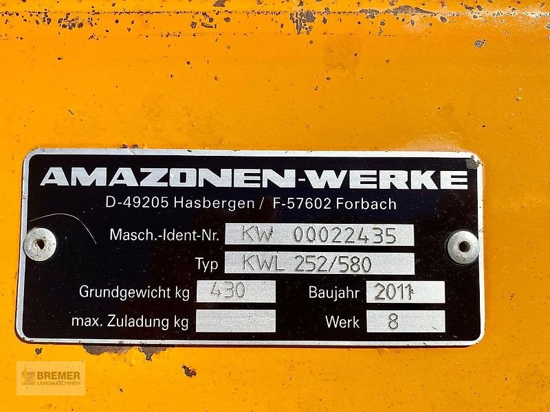 Kurzscheibenegge Türe ait Amazone CATROS+ 5001-2  mit   Keilringwalze & hydr. Verstellung, Gebrauchtmaschine içinde Asendorf (resim 12)