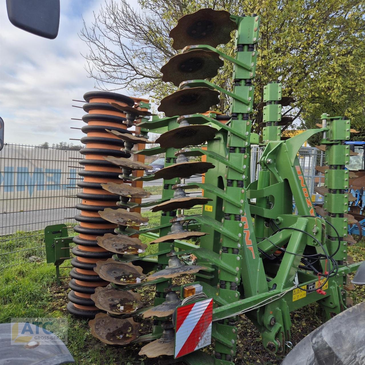 Kurzscheibenegge Türe ait Amazone Catros+5001-2, Gebrauchtmaschine içinde Groß-Gerau (resim 1)