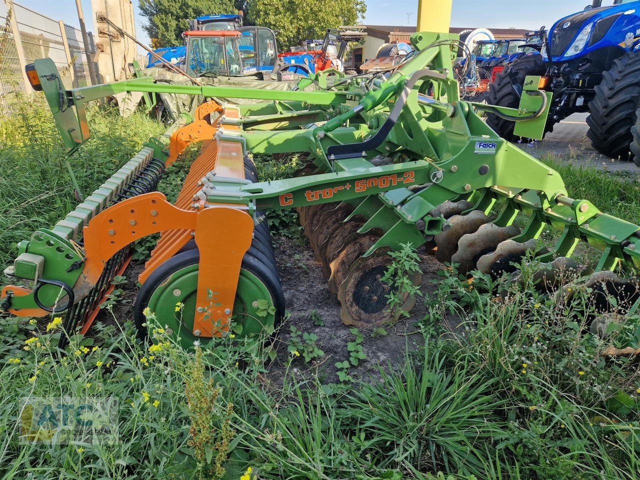 Kurzscheibenegge Türe ait Amazone Catros+5001-2, Gebrauchtmaschine içinde Groß-Gerau (resim 3)
