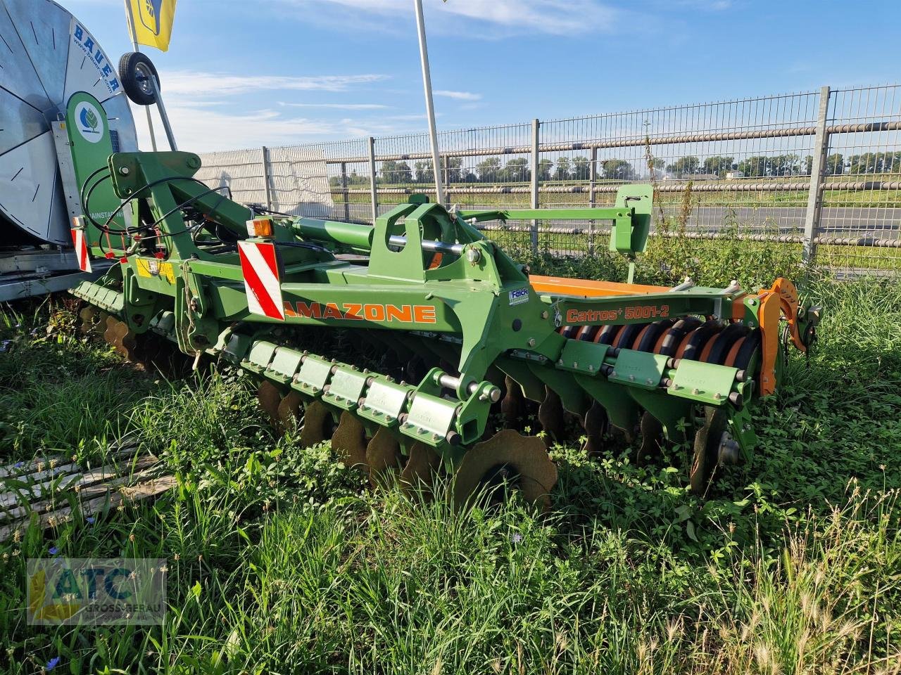 Kurzscheibenegge Türe ait Amazone Catros+5001-2, Gebrauchtmaschine içinde Groß-Gerau (resim 7)