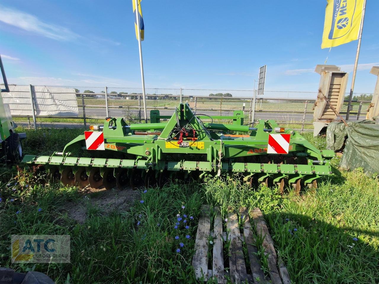 Kurzscheibenegge Türe ait Amazone Catros+5001-2, Gebrauchtmaschine içinde Groß-Gerau (resim 9)