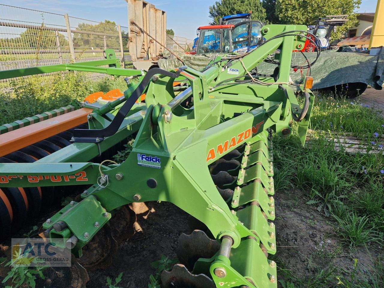 Kurzscheibenegge Türe ait Amazone Catros+5001-2, Gebrauchtmaschine içinde Groß-Gerau (resim 11)