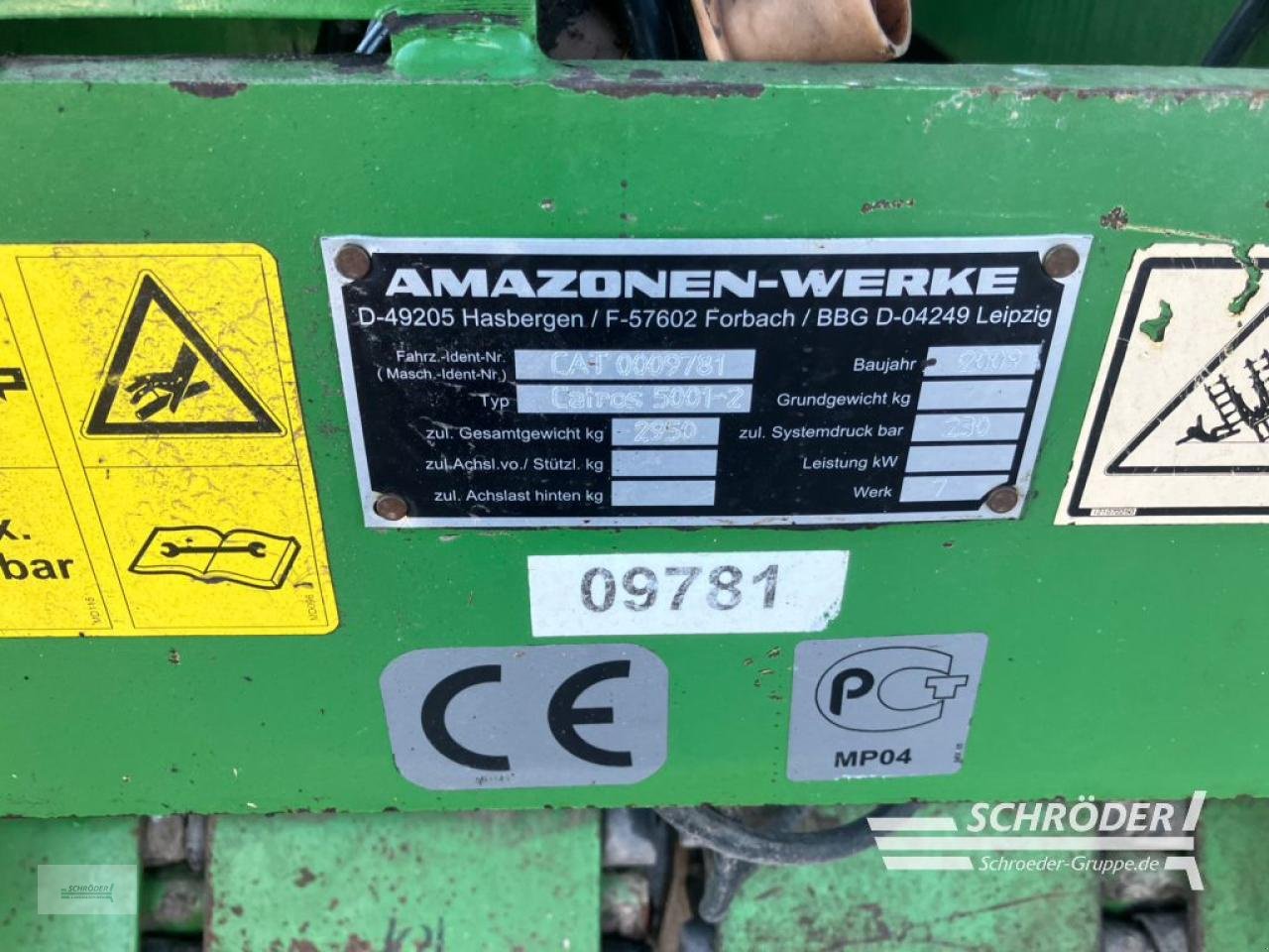 Kurzscheibenegge от тип Amazone CATROS 5001-2, Gebrauchtmaschine в Twistringen (Снимка 8)