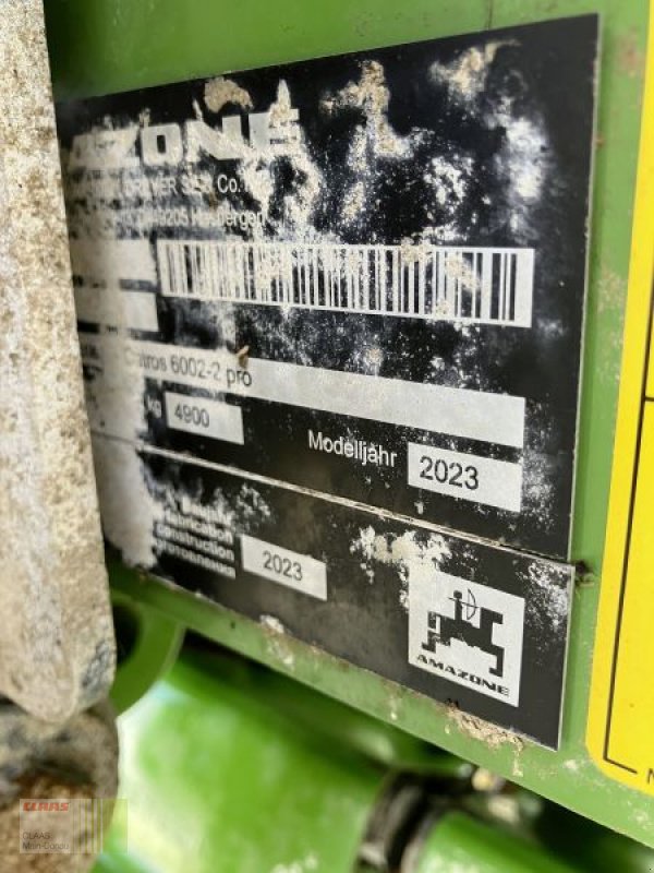 Kurzscheibenegge des Typs Amazone CATROS+ 6002-2 PRO+DOSIMAT DMX, Gebrauchtmaschine in Vohburg (Bild 12)