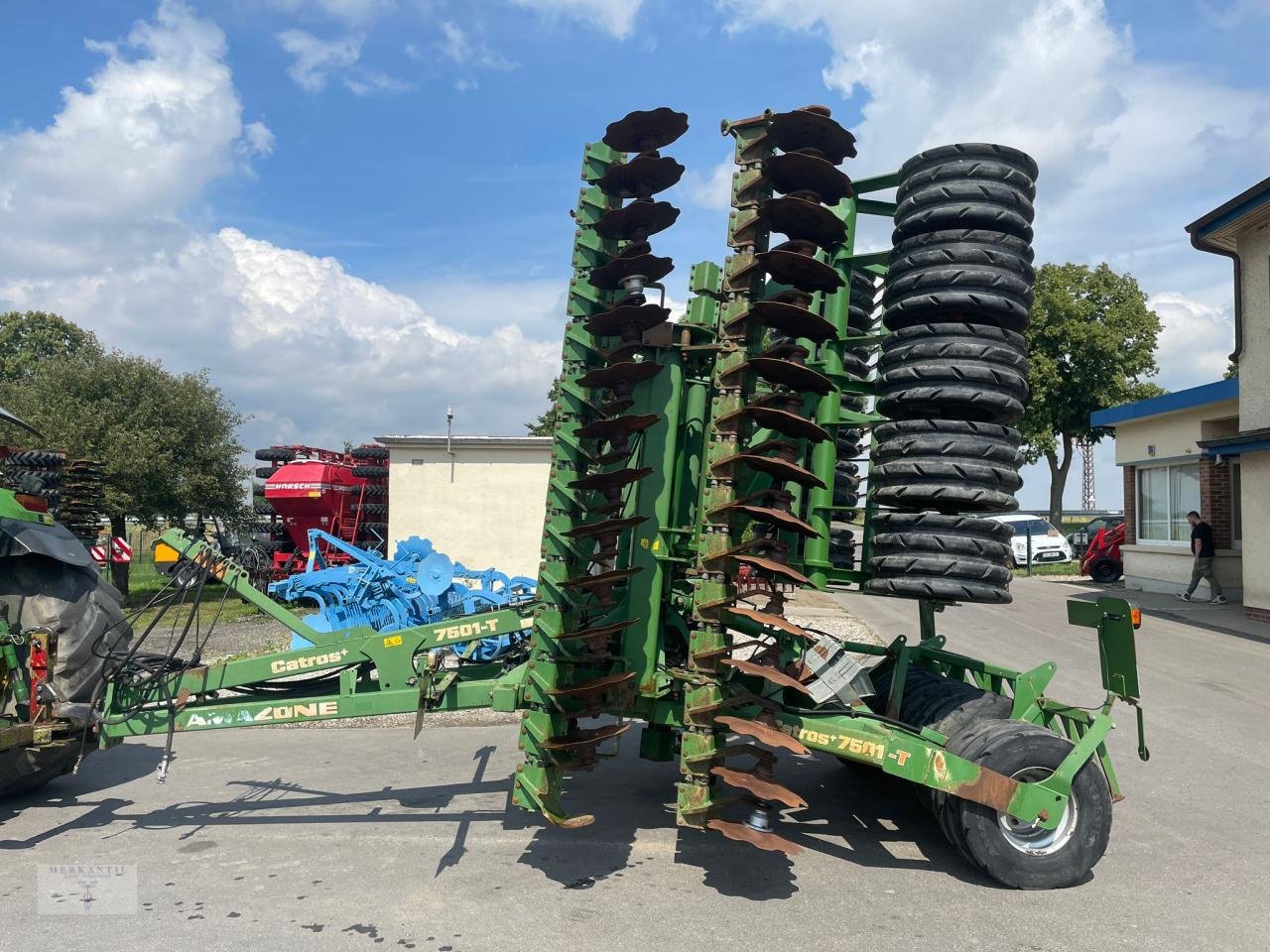 Kurzscheibenegge Türe ait Amazone Catros  7501 T Plus, Gebrauchtmaschine içinde Pragsdorf (resim 2)