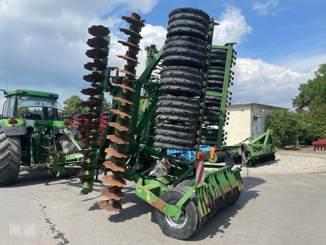 Kurzscheibenegge Türe ait Amazone Catros  7501 T Plus, Gebrauchtmaschine içinde Pragsdorf (resim 3)