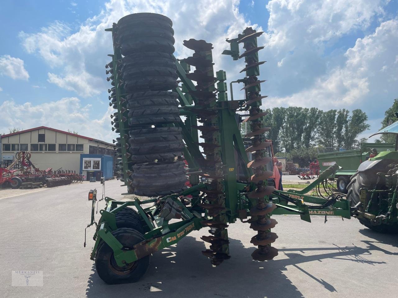 Kurzscheibenegge Türe ait Amazone Catros  7501 T Plus, Gebrauchtmaschine içinde Pragsdorf (resim 7)