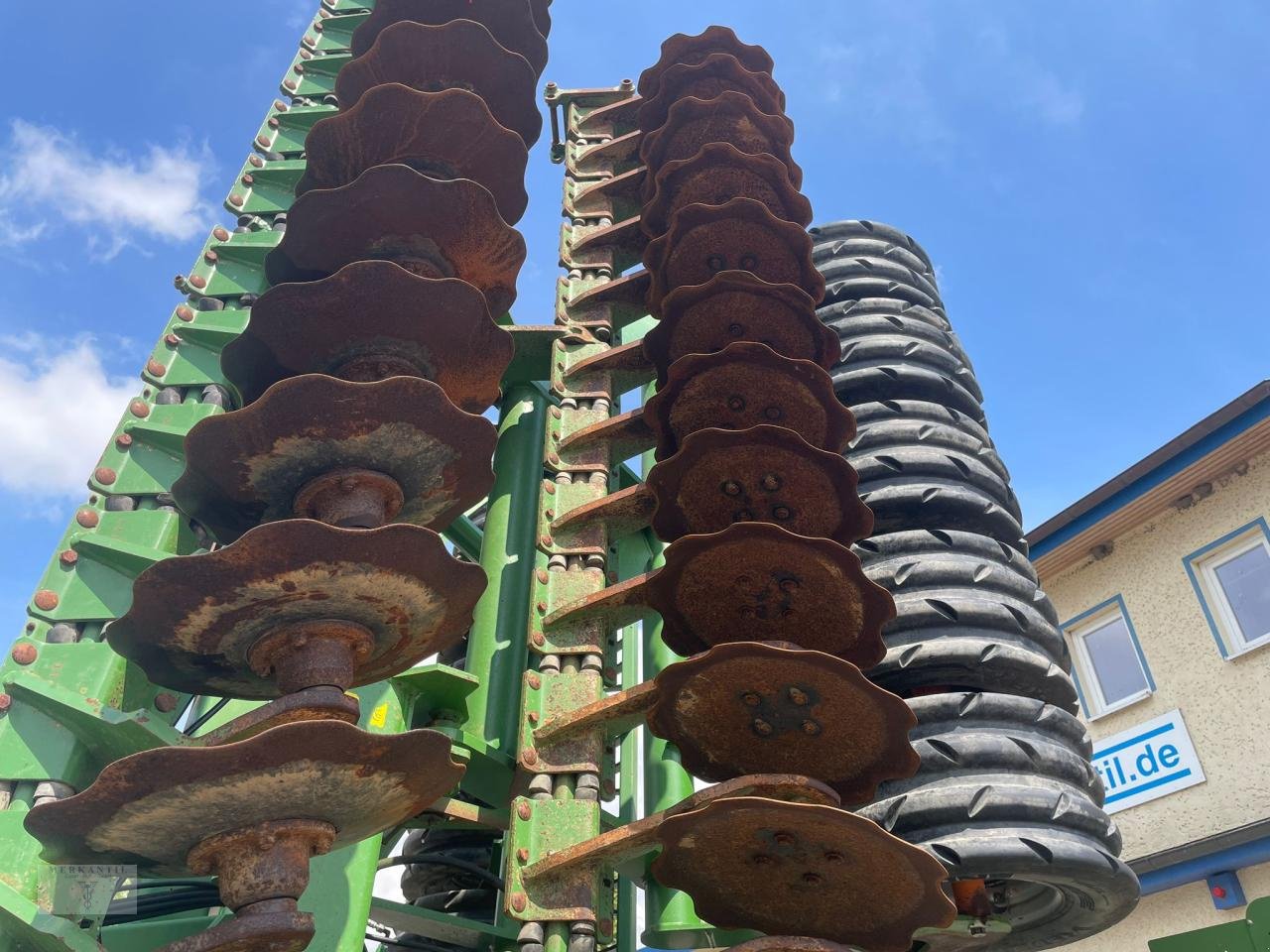 Kurzscheibenegge Türe ait Amazone Catros  7501 T Plus, Gebrauchtmaschine içinde Pragsdorf (resim 11)