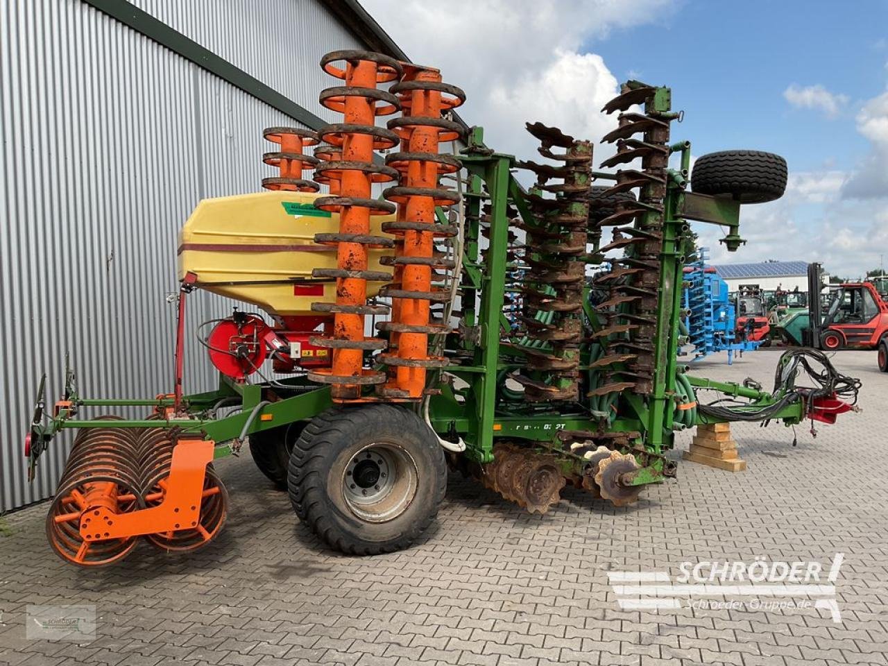 Kurzscheibenegge del tipo Amazone CATROS+ 8003-2TX GÜLLESCHEIBENEGGE, Gebrauchtmaschine In Wildeshausen (Immagine 2)