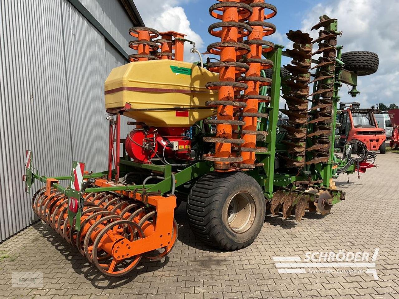 Kurzscheibenegge del tipo Amazone CATROS+ 8003-2TX GÜLLESCHEIBENEGGE, Gebrauchtmaschine In Wildeshausen (Immagine 4)