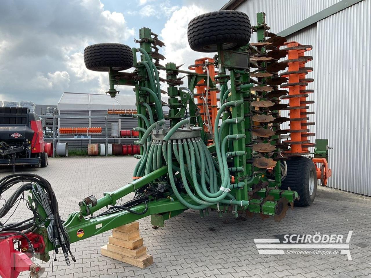 Kurzscheibenegge del tipo Amazone CATROS+ 8003-2TX GÜLLESCHEIBENEGGE, Gebrauchtmaschine In Wildeshausen (Immagine 8)