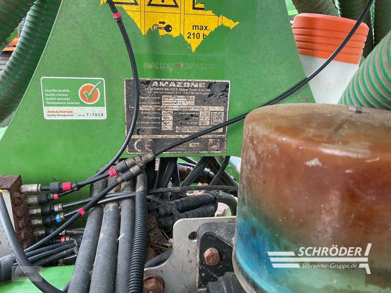 Kurzscheibenegge del tipo Amazone CATROS+ 8003-2TX GÜLLESCHEIBENEGGE, Gebrauchtmaschine In Wildeshausen (Immagine 10)