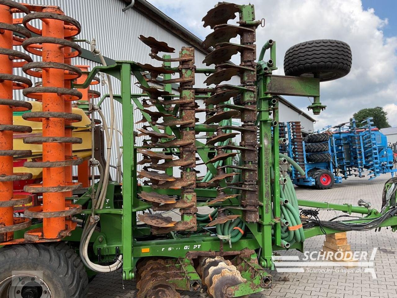 Kurzscheibenegge del tipo Amazone CATROS+ 8003-2TX GÜLLESCHEIBENEGGE, Gebrauchtmaschine In Wildeshausen (Immagine 16)