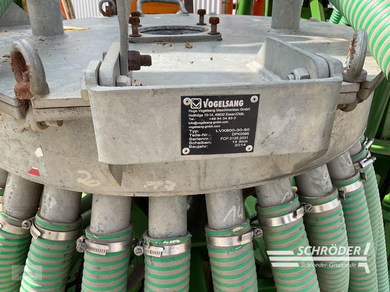 Kurzscheibenegge del tipo Amazone CATROS+ 8003-2TX GÜLLESCHEIBENEGGE, Gebrauchtmaschine In Wildeshausen (Immagine 20)