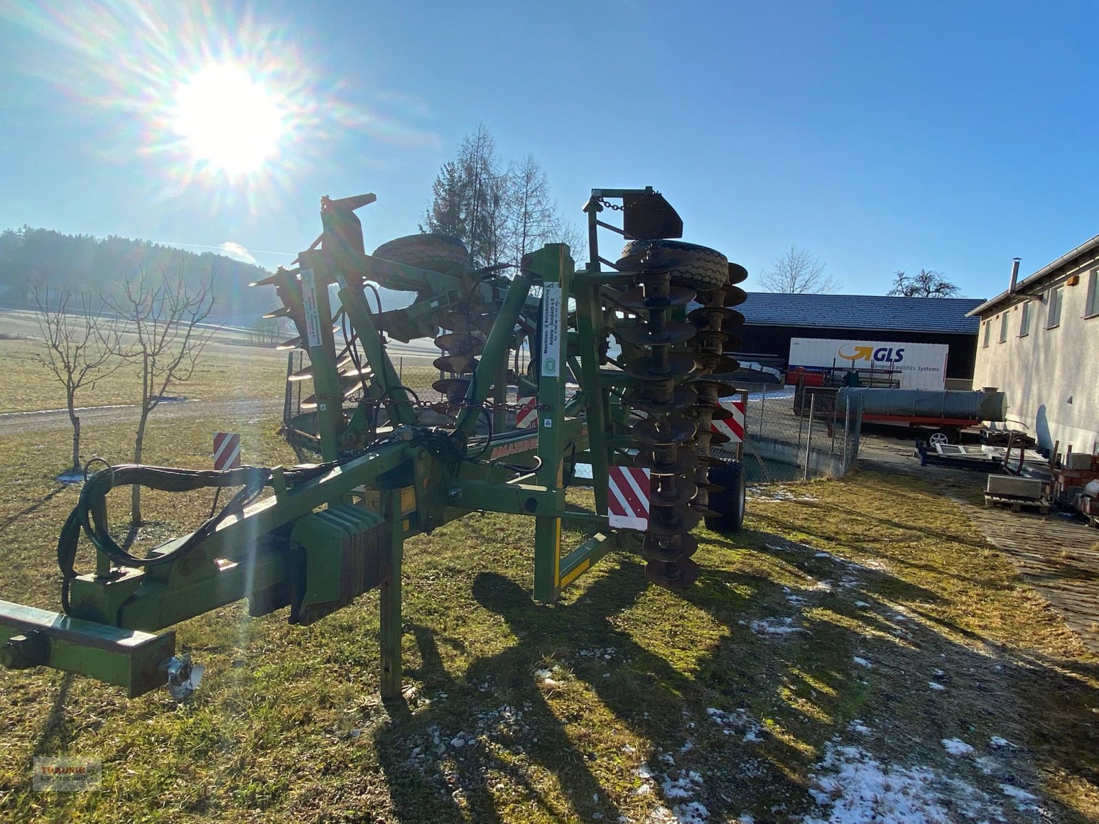 Kurzscheibenegge typu Amazone Catros EDC 4500, Gebrauchtmaschine w Mainburg/Wambach (Zdjęcie 6)