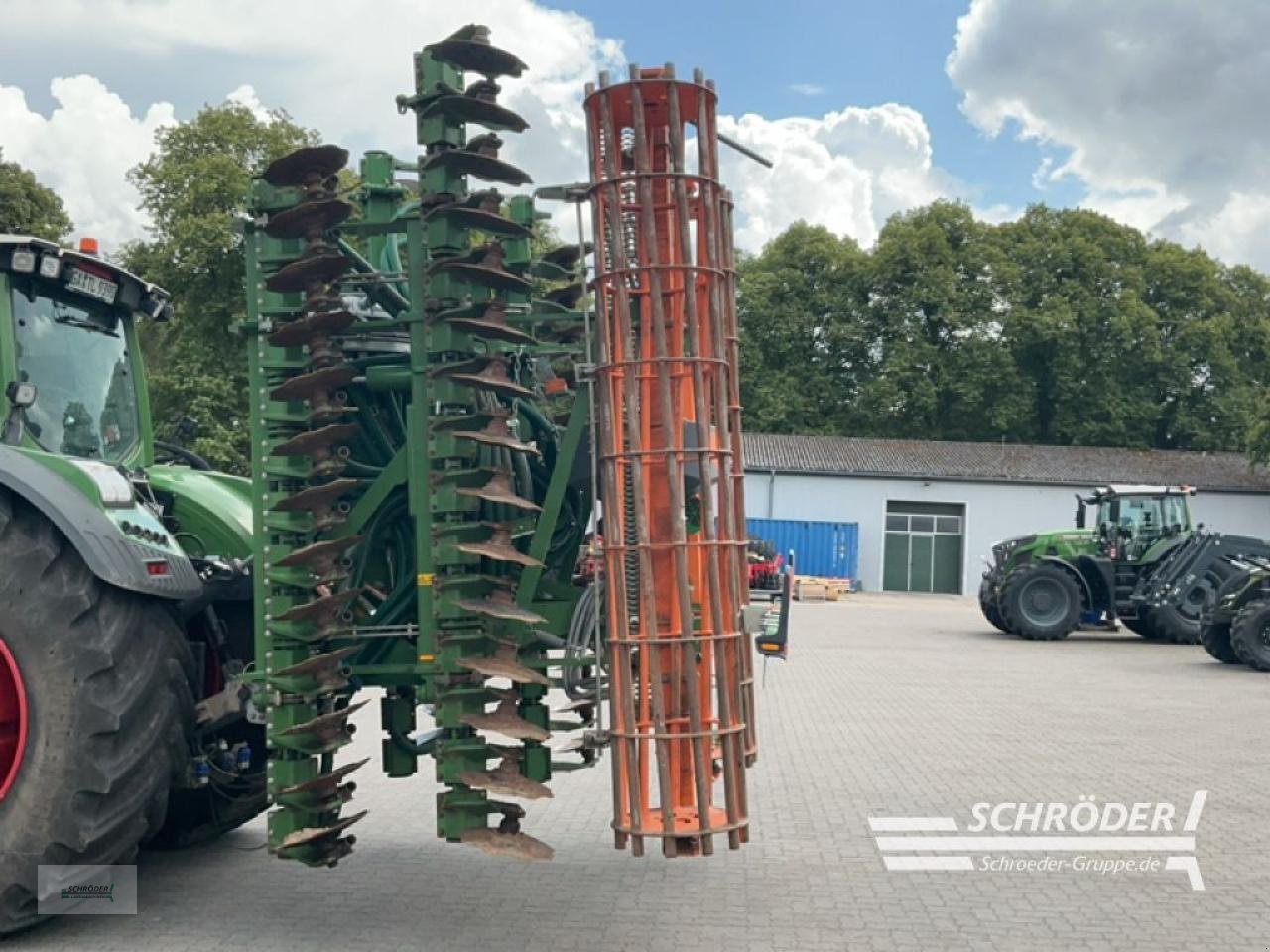 Kurzscheibenegge des Typs Amazone GÜLLESCHEIBENEGGE CATROS+ 7003-2, Gebrauchtmaschine in Friedland (Bild 2)