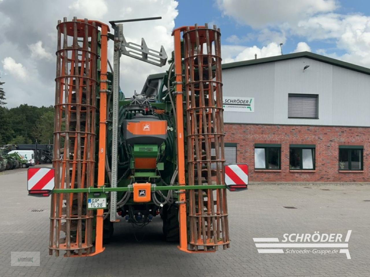 Kurzscheibenegge des Typs Amazone GÜLLESCHEIBENEGGE CATROS+ 7003-2, Gebrauchtmaschine in Friedland (Bild 4)