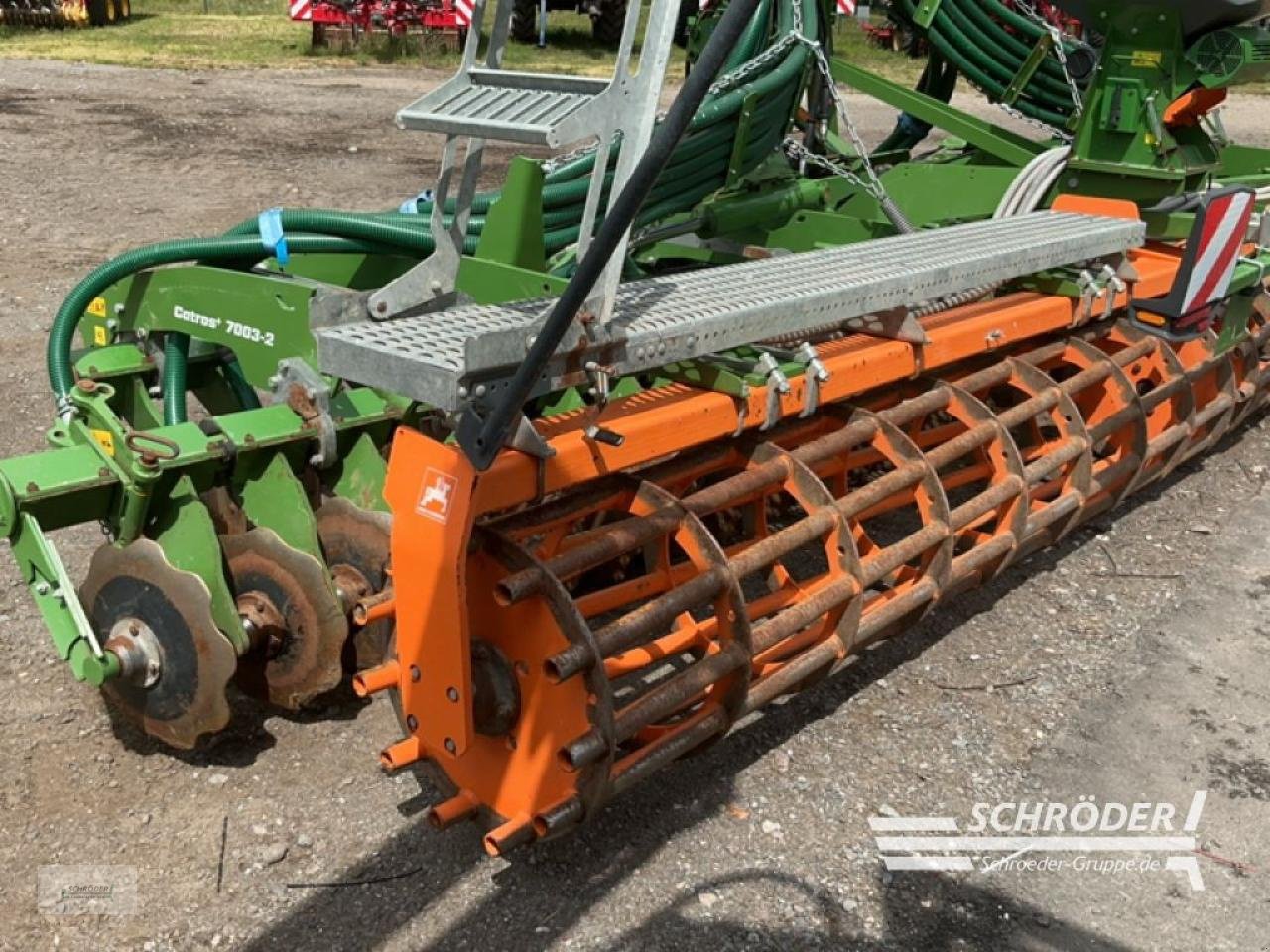 Kurzscheibenegge des Typs Amazone GÜLLESCHEIBENEGGE CATROS+ 7003-2, Gebrauchtmaschine in Friedland (Bild 5)