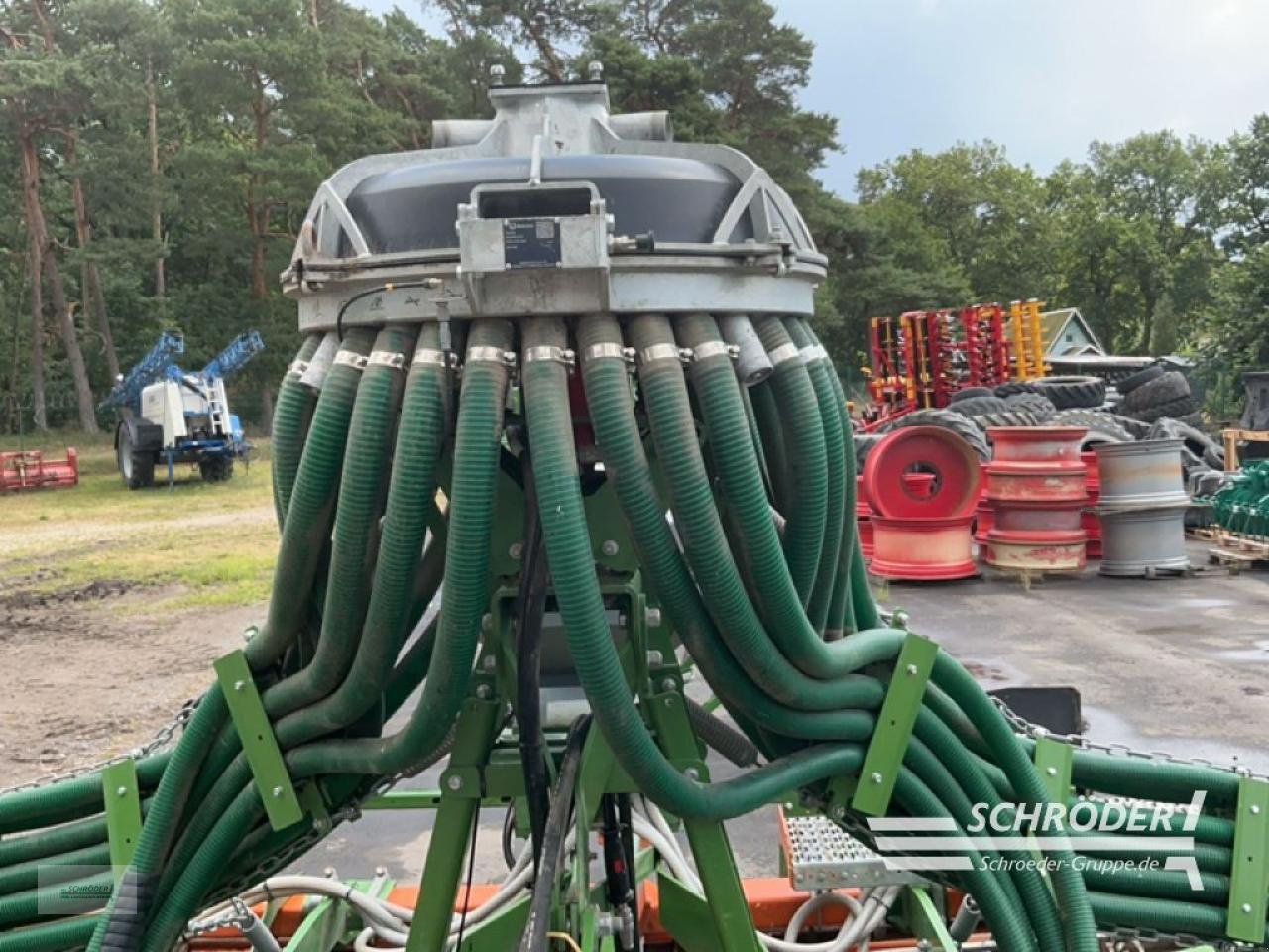 Kurzscheibenegge des Typs Amazone GÜLLESCHEIBENEGGE CATROS+ 7003-2, Gebrauchtmaschine in Friedland (Bild 11)