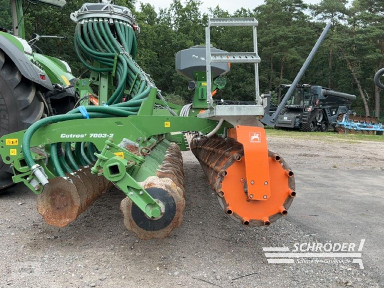 Kurzscheibenegge des Typs Amazone GÜLLESCHEIBENEGGE CATROS+ 7003-2, Gebrauchtmaschine in Friedland (Bild 12)