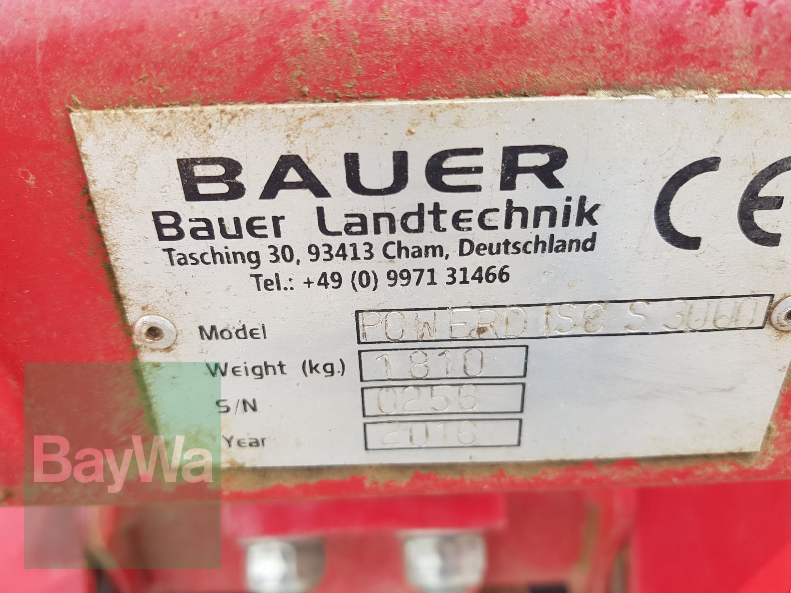 Kurzscheibenegge des Typs Bauer POWERDISC S 3000, Gebrauchtmaschine in Bamberg (Bild 5)