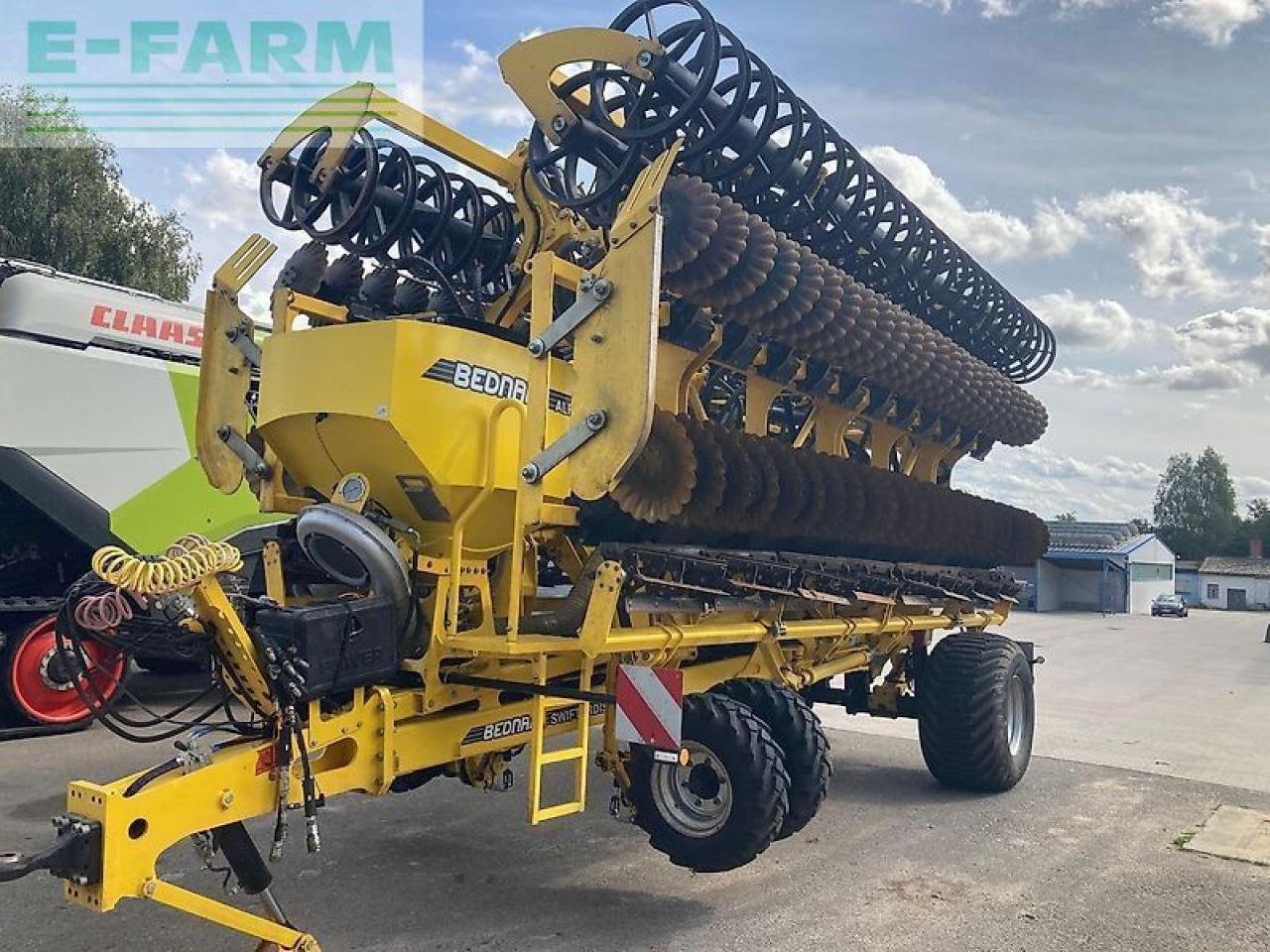 Kurzscheibenegge des Typs Bednar xe 12400 profi +alfa 800, Gebrauchtmaschine in NEUENDORF AM SPECK (Bild 3)