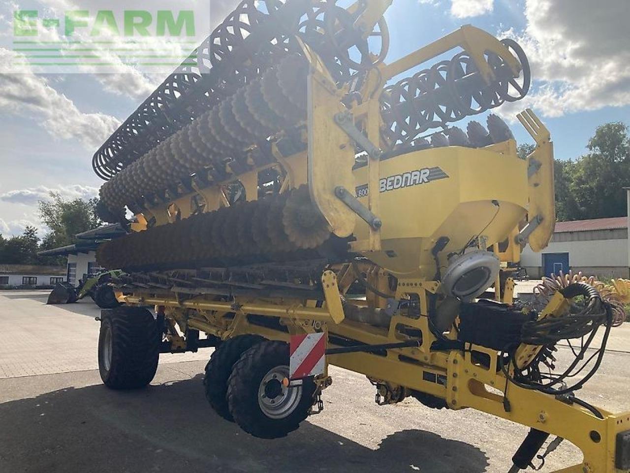 Kurzscheibenegge des Typs Bednar xe 12400 profi +alfa 800, Gebrauchtmaschine in NEUENDORF AM SPECK (Bild 4)